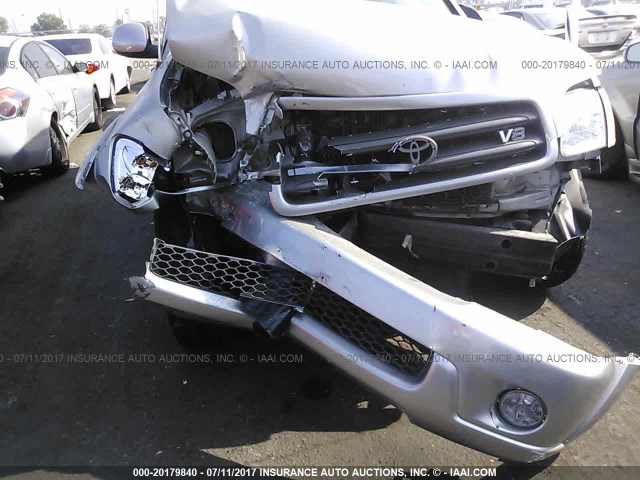 5TDBT44A42S124024 - 2002 TOYOTA SEQUOIA SR5 SILVER photo 6