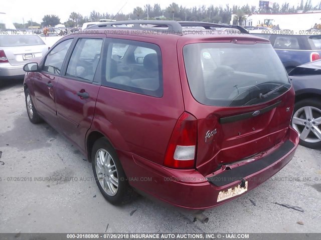 1FAHP36392W323017 - 2002 FORD FOCUS SE/SE COMFORT/ZTW/SE SPRT RED photo 3