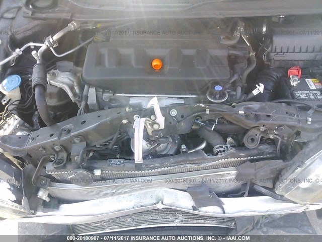 2HGFG3B11CH550015 - 2012 HONDA CIVIC EXL Qara foto 10