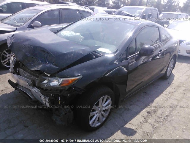 2HGFG3B11CH550015 - 2012 HONDA CIVIC EXL Qara foto 2