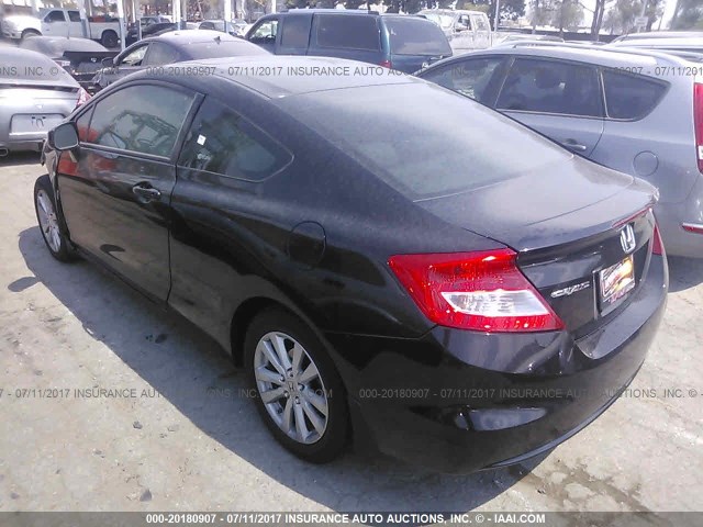 2HGFG3B11CH550015 - 2012 HONDA CIVIC EXL Qara foto 3