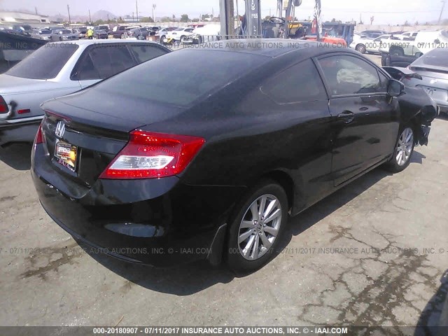 2HGFG3B11CH550015 - 2012 HONDA CIVIC EXL Qara foto 4