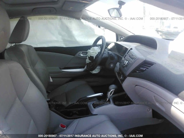 2HGFG3B11CH550015 - 2012 HONDA CIVIC EXL Qara foto 5