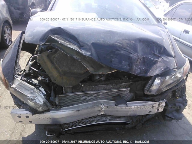 2HGFG3B11CH550015 - 2012 HONDA CIVIC EXL Qara foto 6