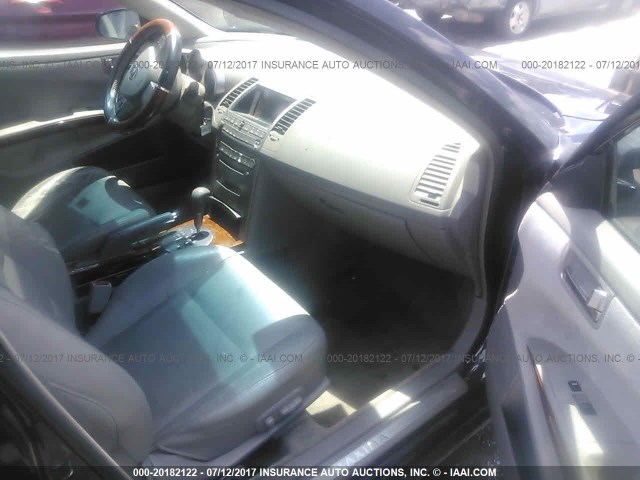 1N4BA41E24C915899 - 2004 NISSAN MAXIMA SE/SL BLACK photo 5