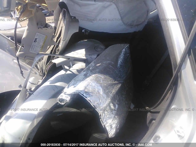 3N1CE2CP2EL362752 - 2014 NISSAN VERSA NOTE S/S PLUS/SV/SL SILVER photo 8