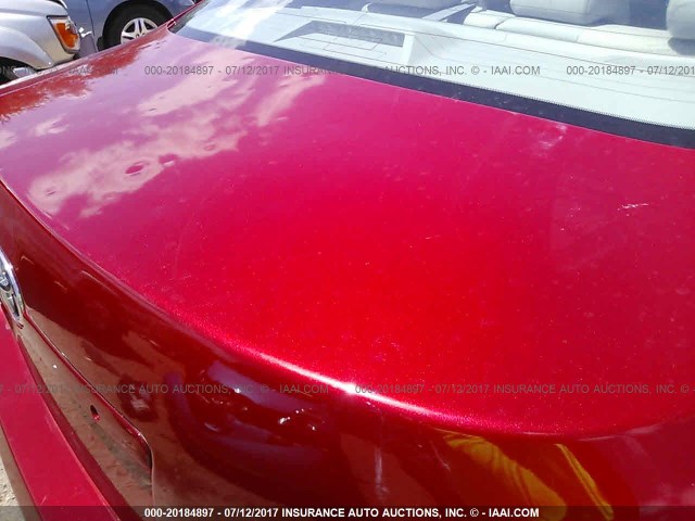 4T4BF3EK6AR052327 - 2010 TOYOTA CAMRY SE/LE/XLE წითელი ფოტო 6