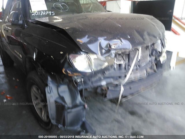 5TBBT44154S445999 - 2004 TOYOTA TUNDRA ACCESS CAB SR5 BLACK photo 6