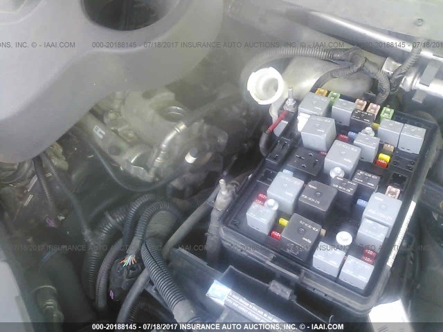 3GNDA13D57S604222 - 2007 CHEVROLET HHR LS SILVER photo 10