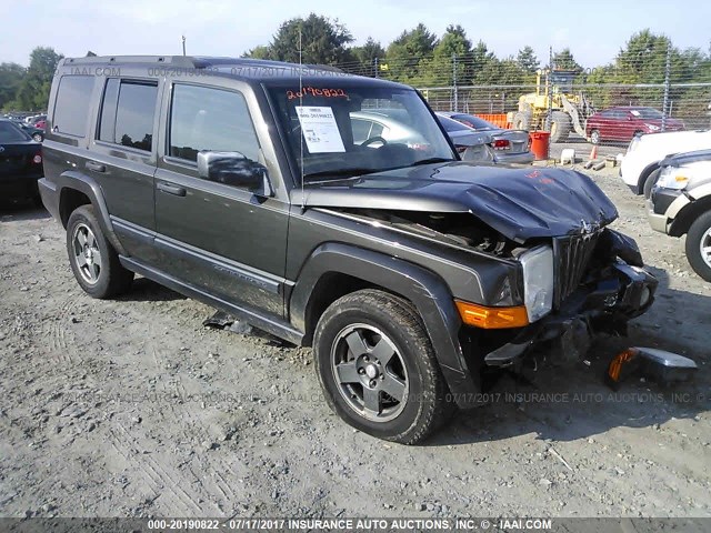 1J8HG48K16C229069 - 2006 JEEP COMMANDER GREEN photo 1