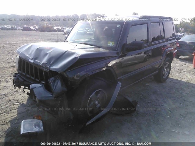 1J8HG48K16C229069 - 2006 JEEP COMMANDER GREEN photo 2