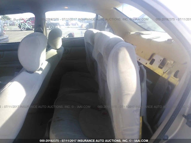 2G4WS52J711181493 - 2001 BUICK CENTURY CUSTOM BEIGE photo 8