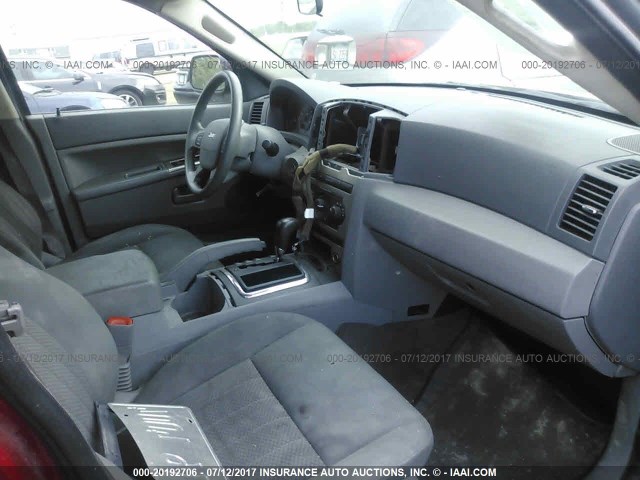 1J4GR48K25C513560 - 2005 JEEP GRAND CHEROKEE LAREDO/COLUMBIA/FREEDOM 红色 照片 5