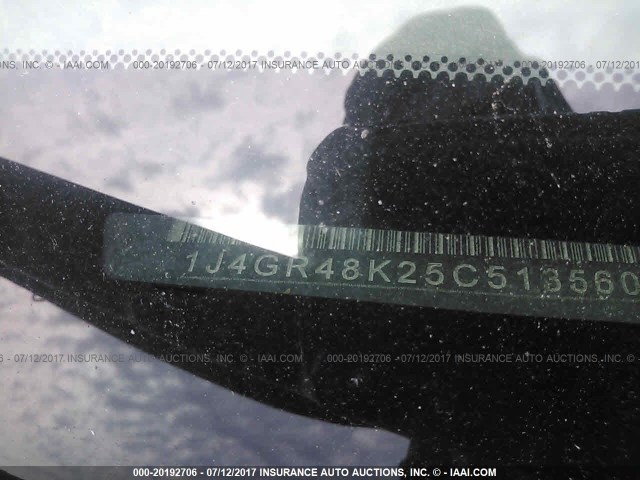 1J4GR48K25C513560 - 2005 JEEP GRAND CHEROKEE LAREDO/COLUMBIA/FREEDOM 红色 照片 9