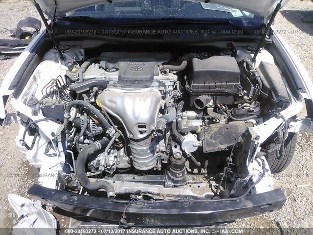 4T1BF1FK6CU530049 - 2012 TOYOTA CAMRY SE/LE/XLE 白色 照片 10