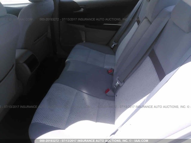 4T1BF1FK6CU530049 - 2012 TOYOTA CAMRY SE/LE/XLE 白色 照片 8