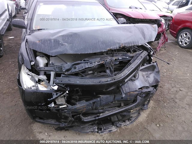 4T1BK46K07U538134 - 2007 TOYOTA CAMRY NEW GENERAT LE/XLE/SE BLACK photo 6