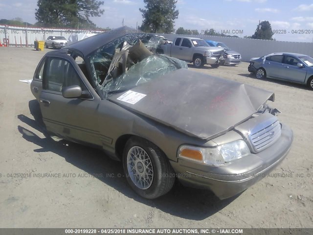 2FAFP73W32X129858 - 2002 FORD CROWN VICTORIA  BEIGE photo 1