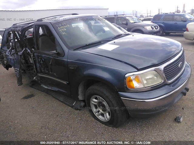 1FMRU15W32LA45865 - 2002 FORD EXPEDITION XLT 蓝色 照片 1