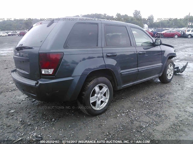 1J8GR48K87C604799 - 2007 JEEP GRAND CHEROKEE LAREDO/COLUMBIA/FREEDOM GRAY photo 4