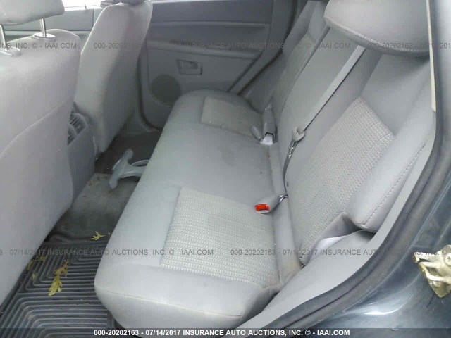 1J8GR48K87C604799 - 2007 JEEP GRAND CHEROKEE LAREDO/COLUMBIA/FREEDOM 灰色 照片 8