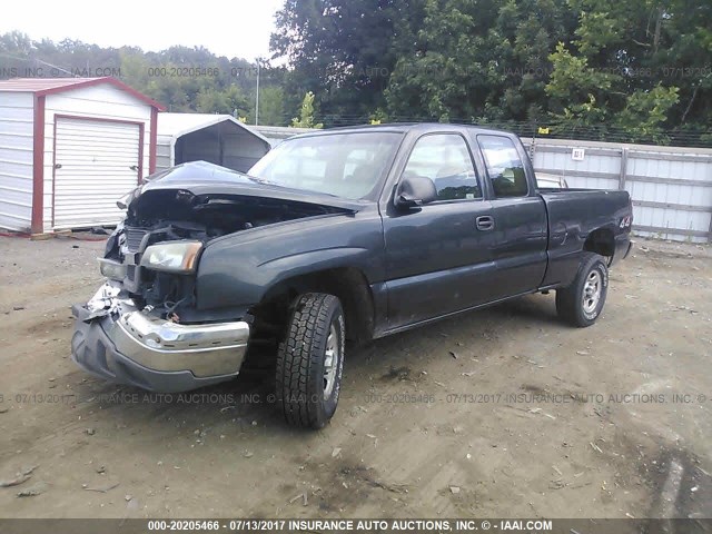 1GCEK19V73E228556 - 2003 CHEVROLET SILVERADO K1500 GRAY photo 2