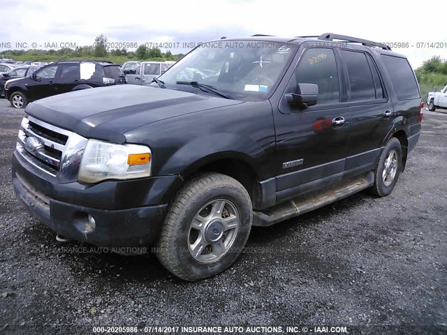 1FMFU16517LA04585 - 2007 FORD EXPEDITION XLT ნაცრისფერი ფოტო 2