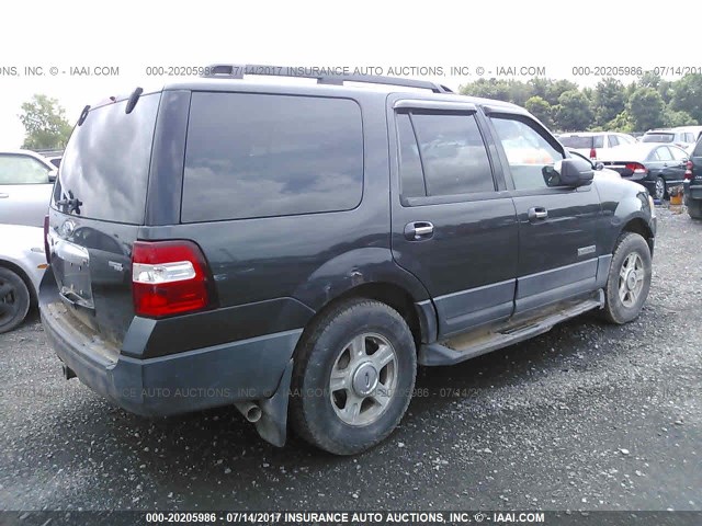 1FMFU16517LA04585 - 2007 FORD EXPEDITION XLT ნაცრისფერი ფოტო 4