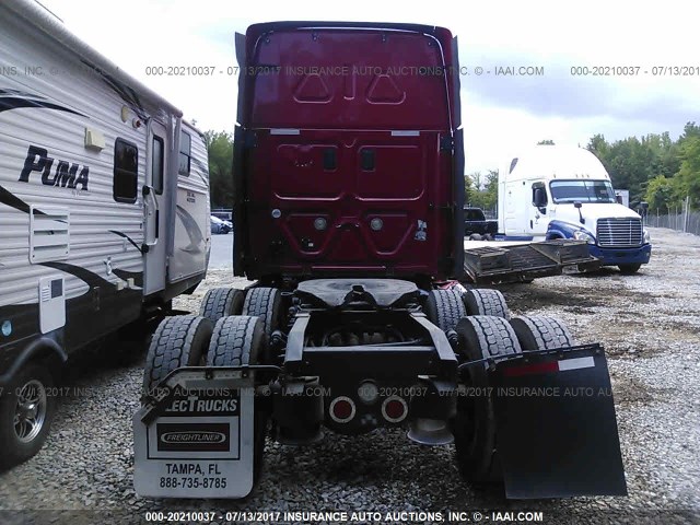 1FUJGLBG7CLBC8578 - 2012 FREIGHTLINER CASCADIA 125  RED photo 8