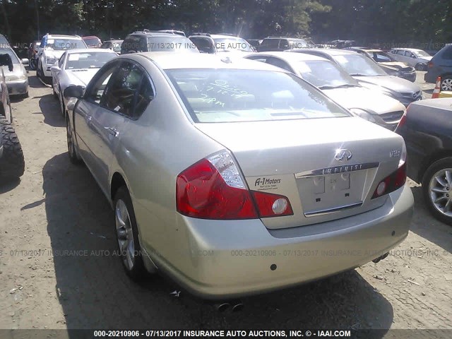 JNKAY01F57M457839 - 2007 INFINITI M35 SPORT GREEN photo 3