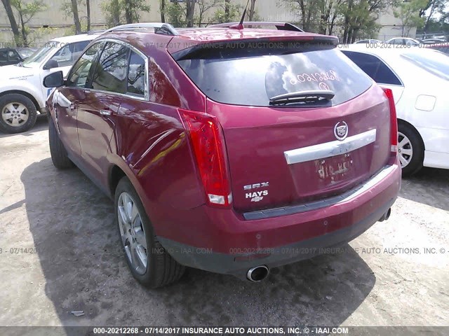 3GYFNBEYXBS579252 - 2011 CADILLAC SRX PERFORMANCE COLLECTION RED photo 3