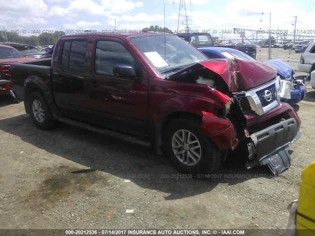 1N6AD0ER4GN764900 - 2016 NISSAN FRONTIER S/SV/SL/PRO-4X RED photo 1