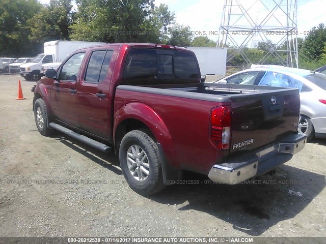 1N6AD0ER4GN764900 - 2016 NISSAN FRONTIER S/SV/SL/PRO-4X RED photo 3