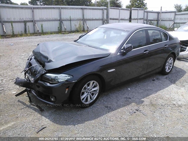 WBA5A7C59FD621190 - 2015 BMW 528 XI GRAY photo 2