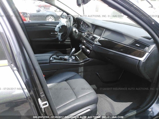 WBA5A7C59FD621190 - 2015 BMW 528 XI GRAY photo 5