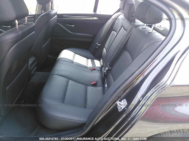 WBA5A7C59FD621190 - 2015 BMW 528 XI GRAY photo 8