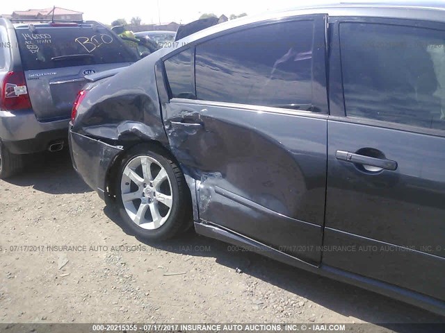 1N4BA41E47C851739 - 2007 NISSAN MAXIMA SE/SL GRAY photo 6