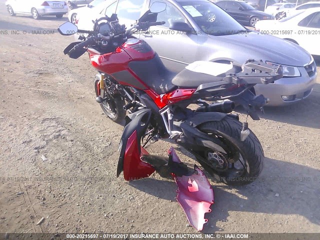 ZDM12BLW3BB014562 - 2011 DUCATI MULTISTRADA 1200/S SPORT RED photo 3