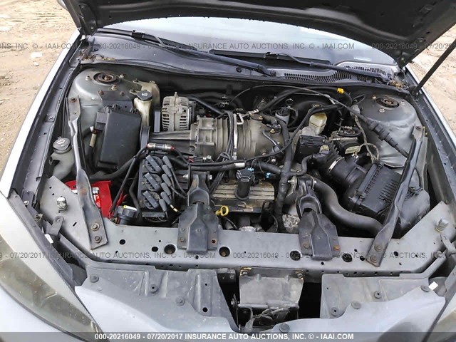 2G2WR524551218545 - 2005 PONTIAC GRAND PRIX GTP GRAY photo 10