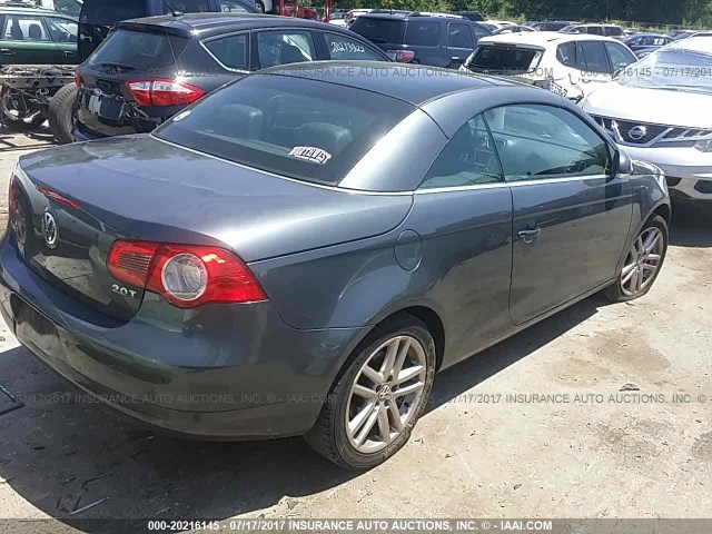 WVWFA71F18V048589 - 2008 VOLKSWAGEN EOS LUX 灰色 照片 4
