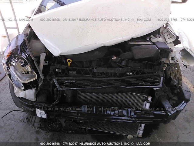 KNADM4A33E6356241 - 2014 KIA RIO LX Սպիտակ լուսանկար 6