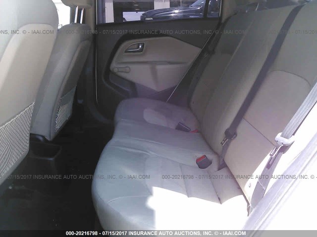 KNADM4A33E6356241 - 2014 KIA RIO LX Սպիտակ լուսանկար 8
