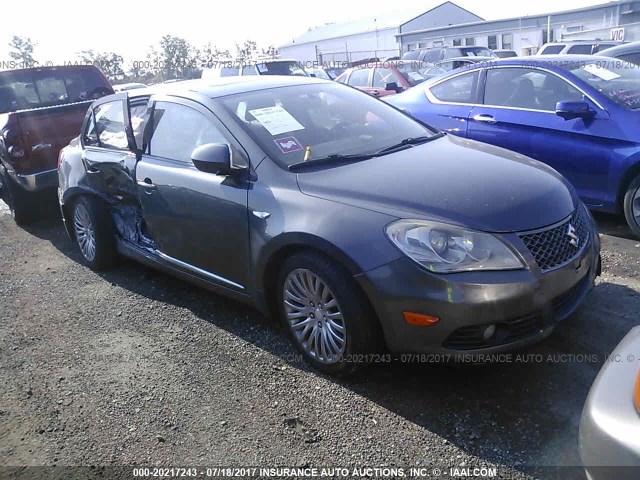 JS2RF9A52A6100321 - 2010 SUZUKI KIZASHI GTS GRAY photo 1