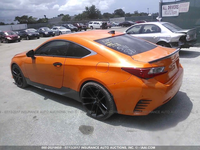 JTHHE5BC1F5010149 - 2015 LEXUS RC 350 ORANGE photo 3