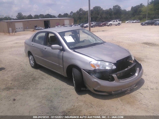 1NXBR32E03Z037325 - 2003 TOYOTA COROLLA CE/LE/S GRAY photo 1