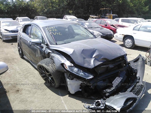 3FA6P0K92ER316370 - 2014 FORD FUSION TITANIUM SILVER photo 6