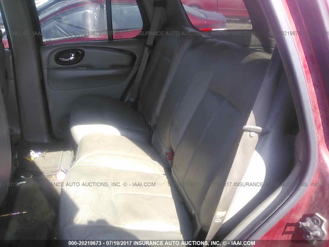 5GAET13P642212618 - 2004 BUICK RAINIER CXL MAROON photo 8