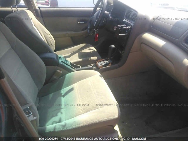 4S3BH675017643575 - 2001 SUBARU LEGACY OUTBACK AWP 绿色 照片 5