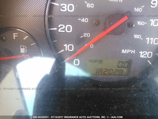 4S3BH675017643575 - 2001 SUBARU LEGACY OUTBACK AWP 绿色 照片 7