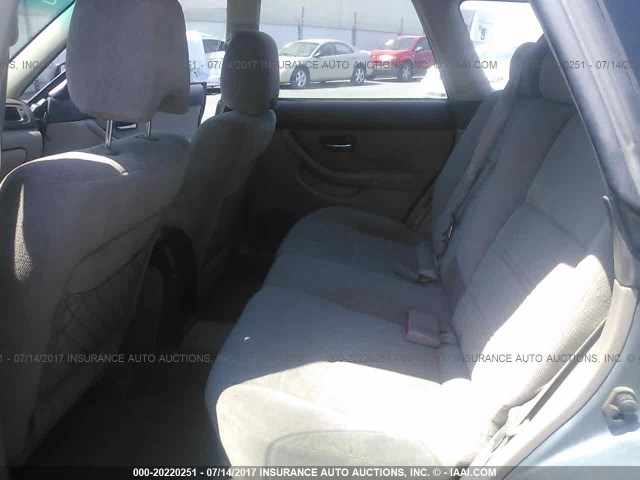 4S3BH675017643575 - 2001 SUBARU LEGACY OUTBACK AWP 绿色 照片 8
